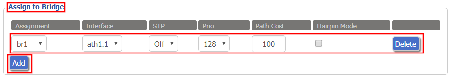 Bridged Wireless Guest Network Setup on DD-WRT FlashRouter – Assign Bridge