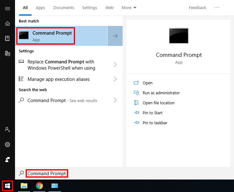 How to Find IP Address using Windows Command Prompt