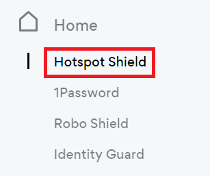 Hotspot Shield - Website Admin