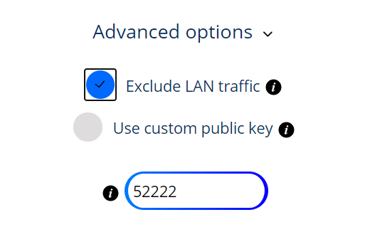 WireGuard for StrongVPN set Custom Port