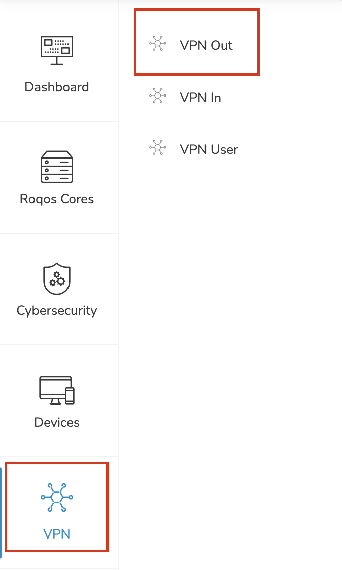 Roqos VPN Out