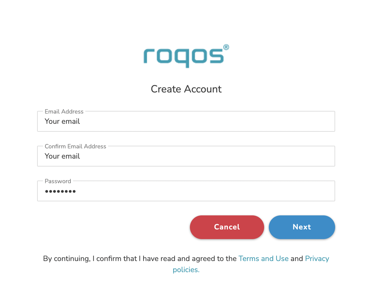 Roqos Core Internet Setup and Activation