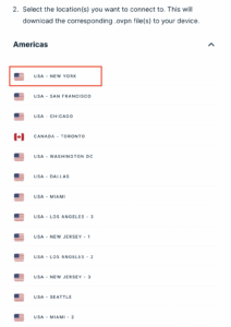ExpressVPN Download .ovpn file