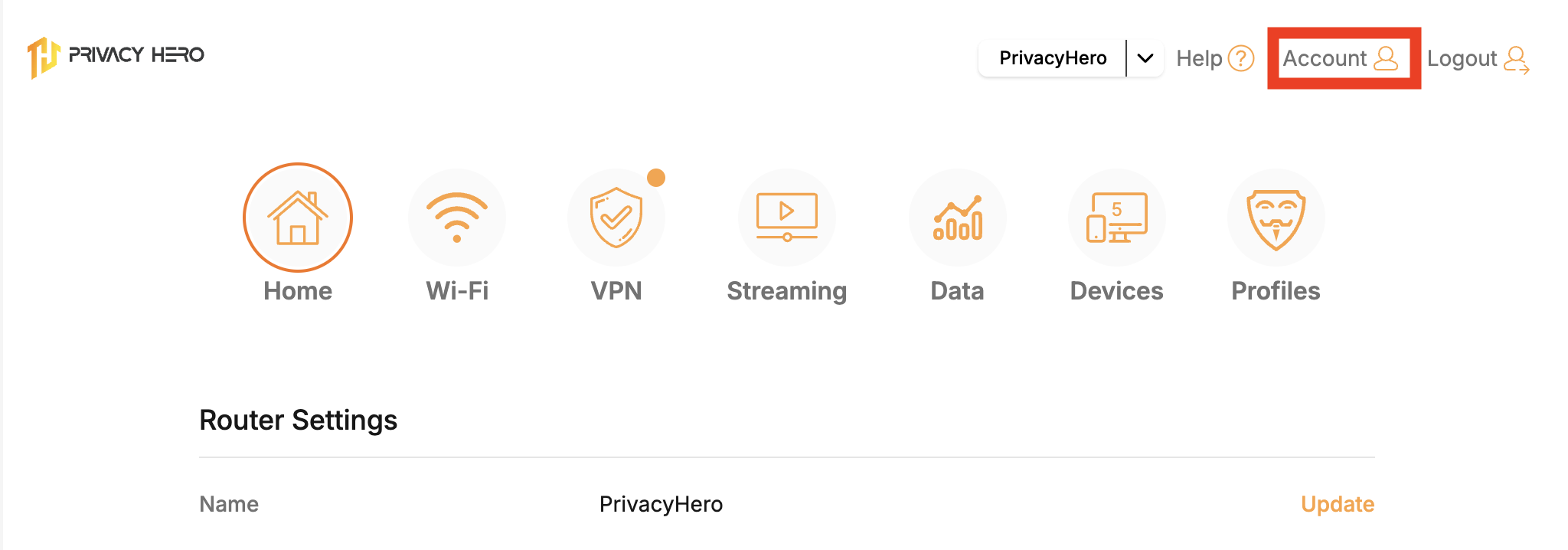 Privacy Hero Activation and Setup