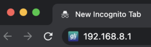 GL.iNet router access GL.iNet router access