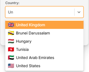 Nordlynx VPN Country Selection Privacy Hero