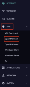 GL.iNet VPN OpenVPN Client GL.iNet VPN OpenVPN Client