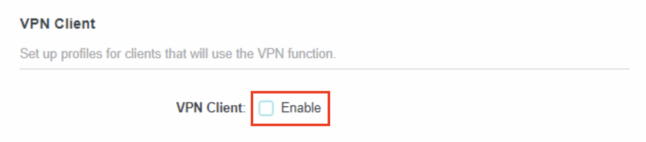 tp link router with openvpn client