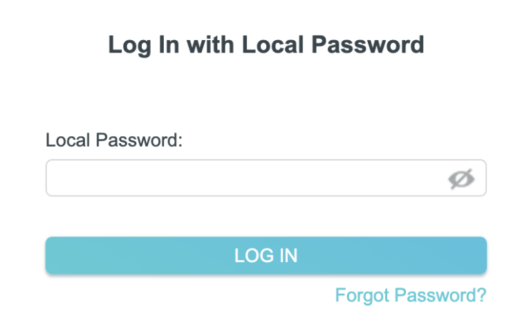 tp link router admin ip password change