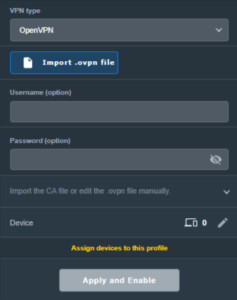 AsusWRT-OpenVPN-Connection AsusWRT OpenVPN Connection File Load