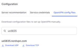 NordVPN-OpenVPNConfig NordVPN OpenVPN Config Files